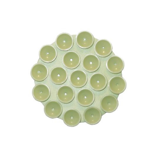 Flower cup light green